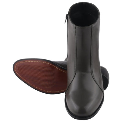 Liberty Zeno Jazzy Jackman Leather Ankle Length Boots for Men