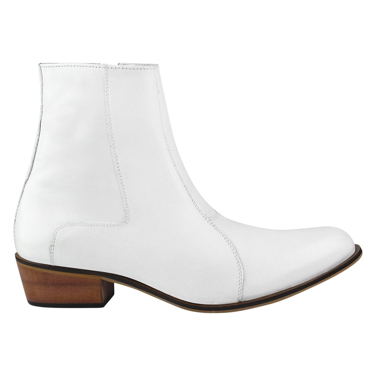 Liberty Zeno Jazzy Jackman Leather Ankle Length Boots for Men