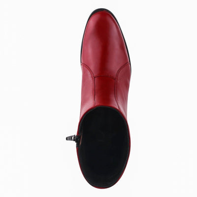 Liberty Zeno Jazzy Jackman Leather Ankle Length Boots for Men