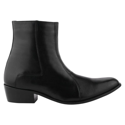 Liberty Zeno Jazzy Jackman Leather Ankle Length Boots for Men