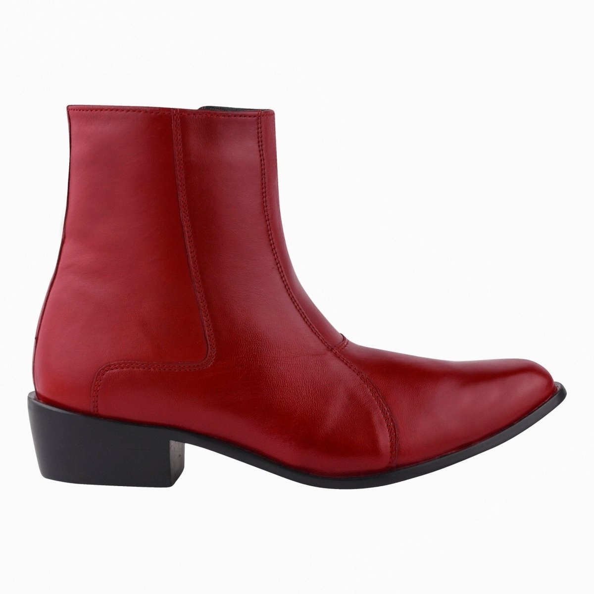 Liberty Zeno Jazzy Jackman Leather Ankle Length Boots for Men