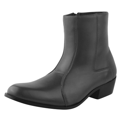 Liberty Zeno Jazzy Jackman Leather Ankle Length Boots for Men