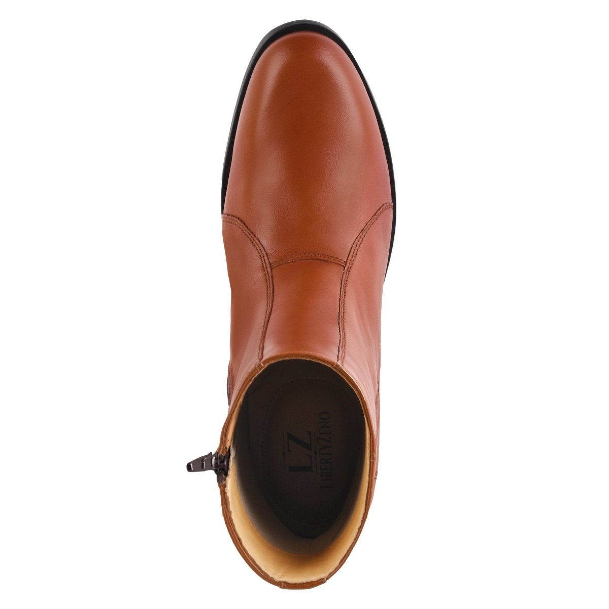 Liberty Zeno Jazzy Jackman Leather Ankle Length Boots for Men
