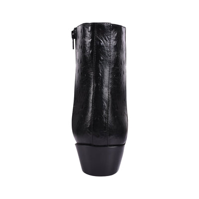 Liberty Zeno Jazzy Jackman Leather Print Ankle Length Boots