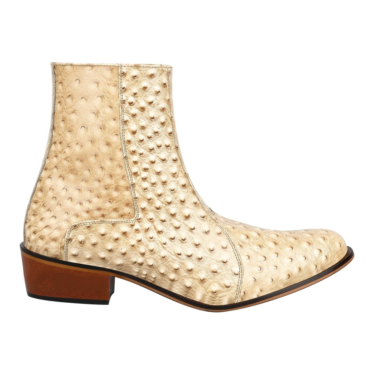 Liberty Zeno Jazzy Jackman Leather Print Ankle Length Boots