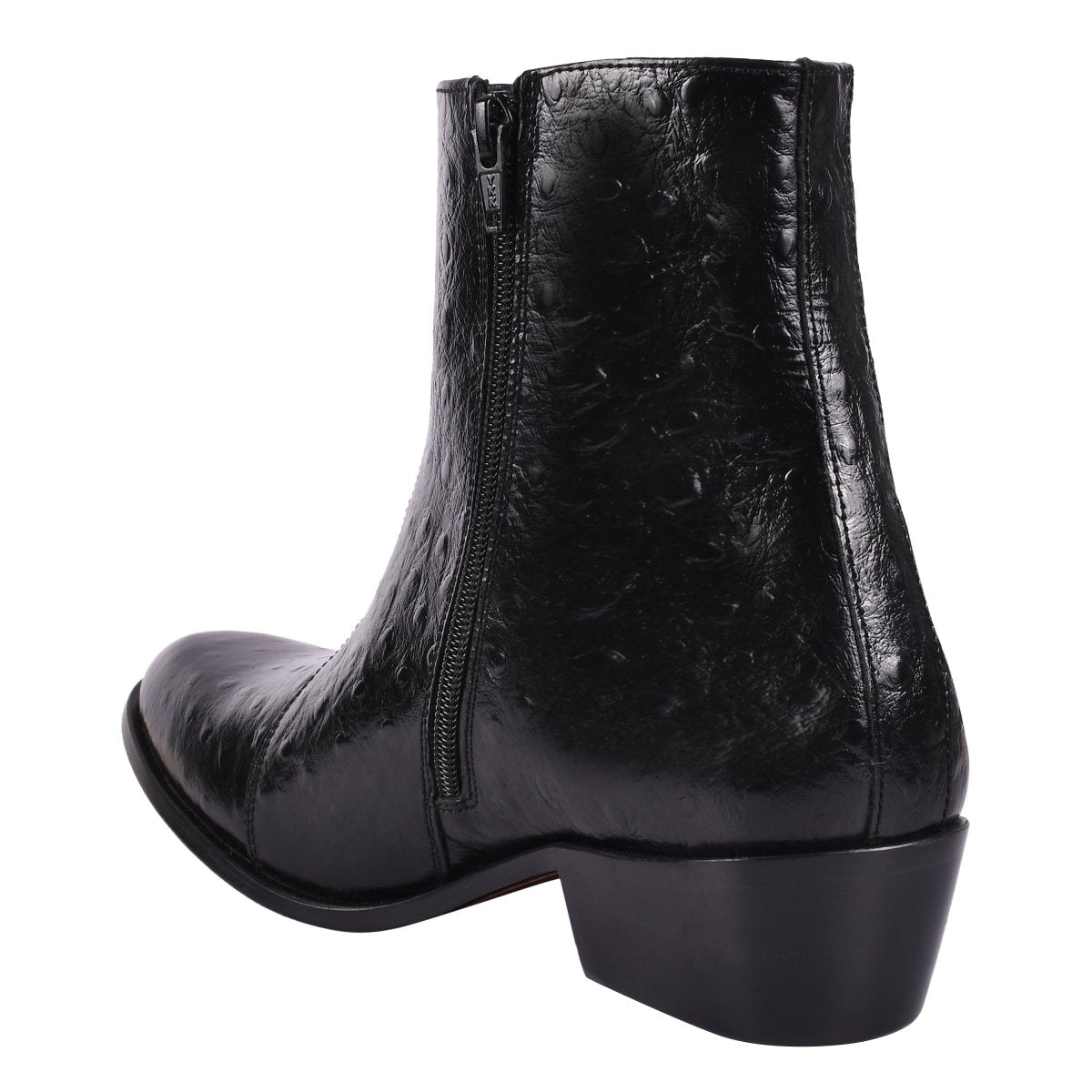 Liberty Zeno Jazzy Jackman Leather Print Ankle Length Boots