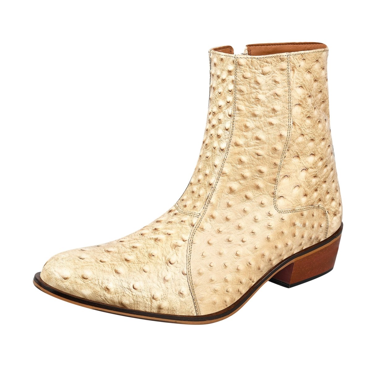 Liberty Zeno Jazzy Jackman Leather Print Ankle Length Boots