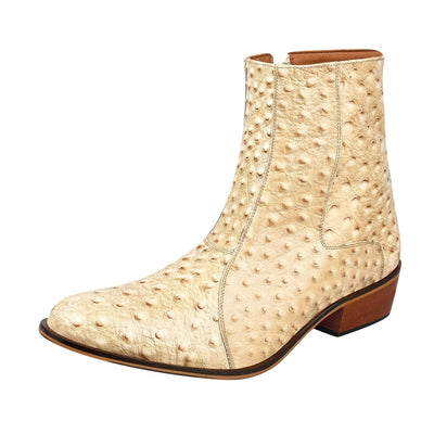 Liberty Zeno Jazzy Jackman Leather Print Ankle Length Boots