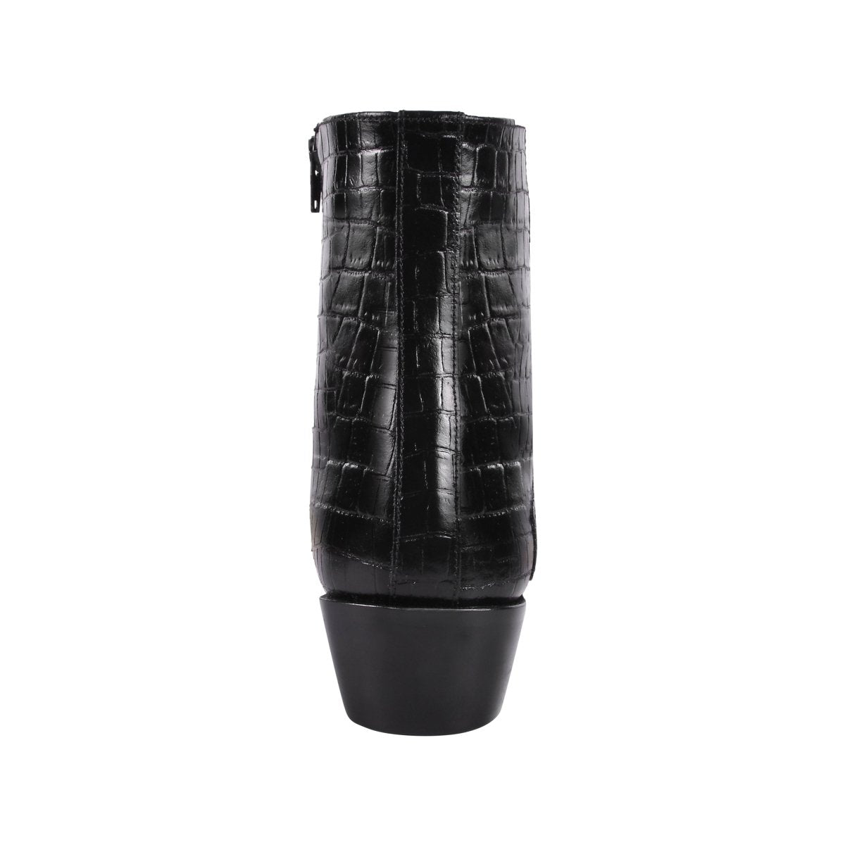 Liberty Zeno Jazzy Jackman Leather Print Ankle Length Boots