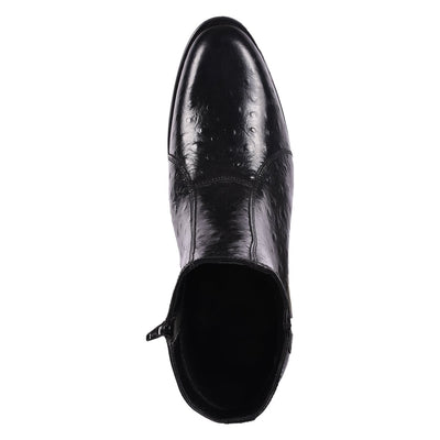 Liberty Zeno Jazzy Jackman Leather Print Ankle Length Boots