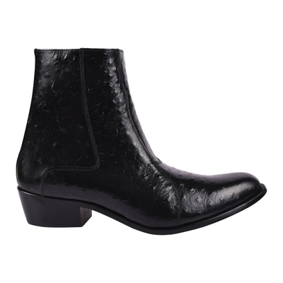 Liberty Zeno Jazzy Jackman Leather Print Ankle Length Boots