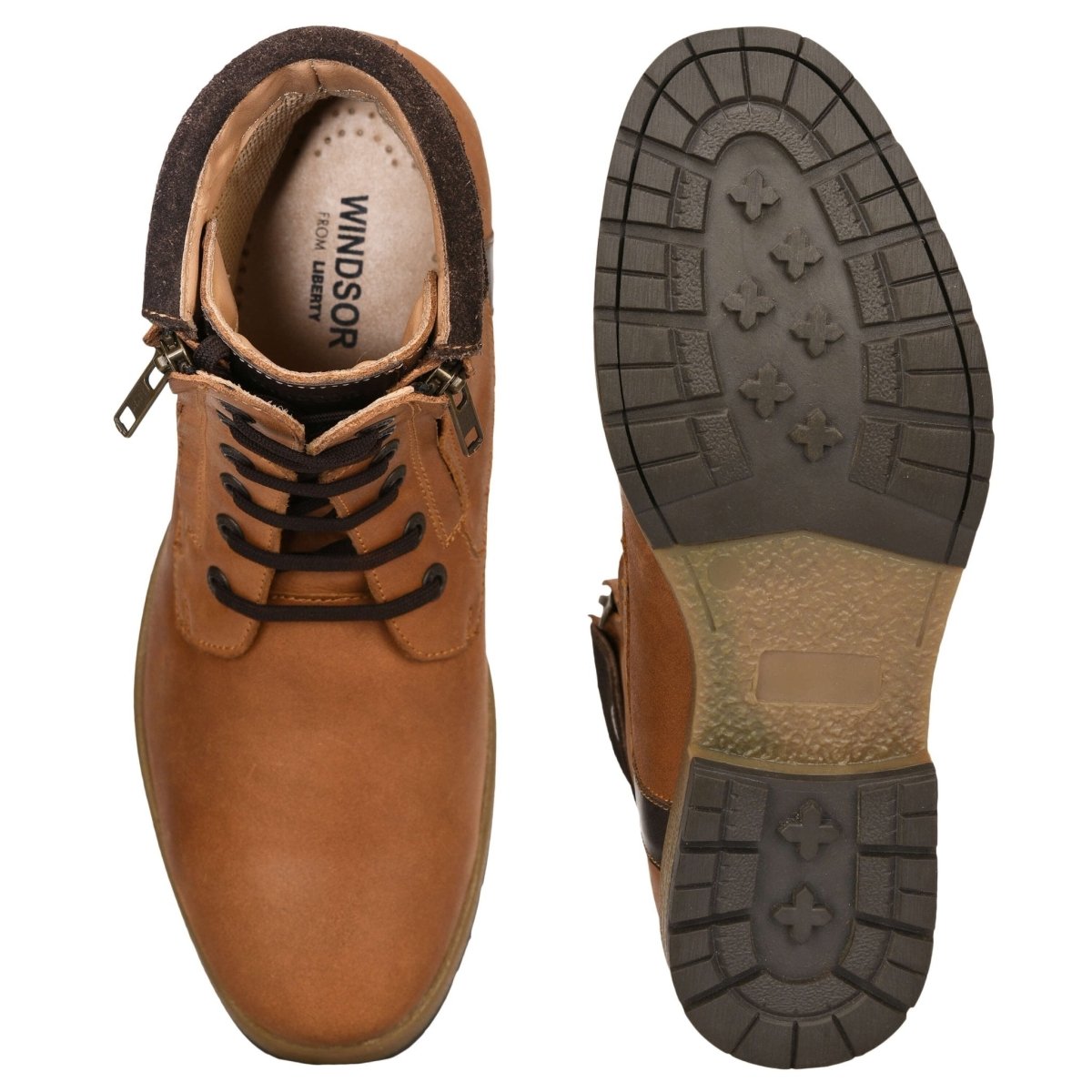 Liberty Zeno Jerry Leather Ankle Length Boots