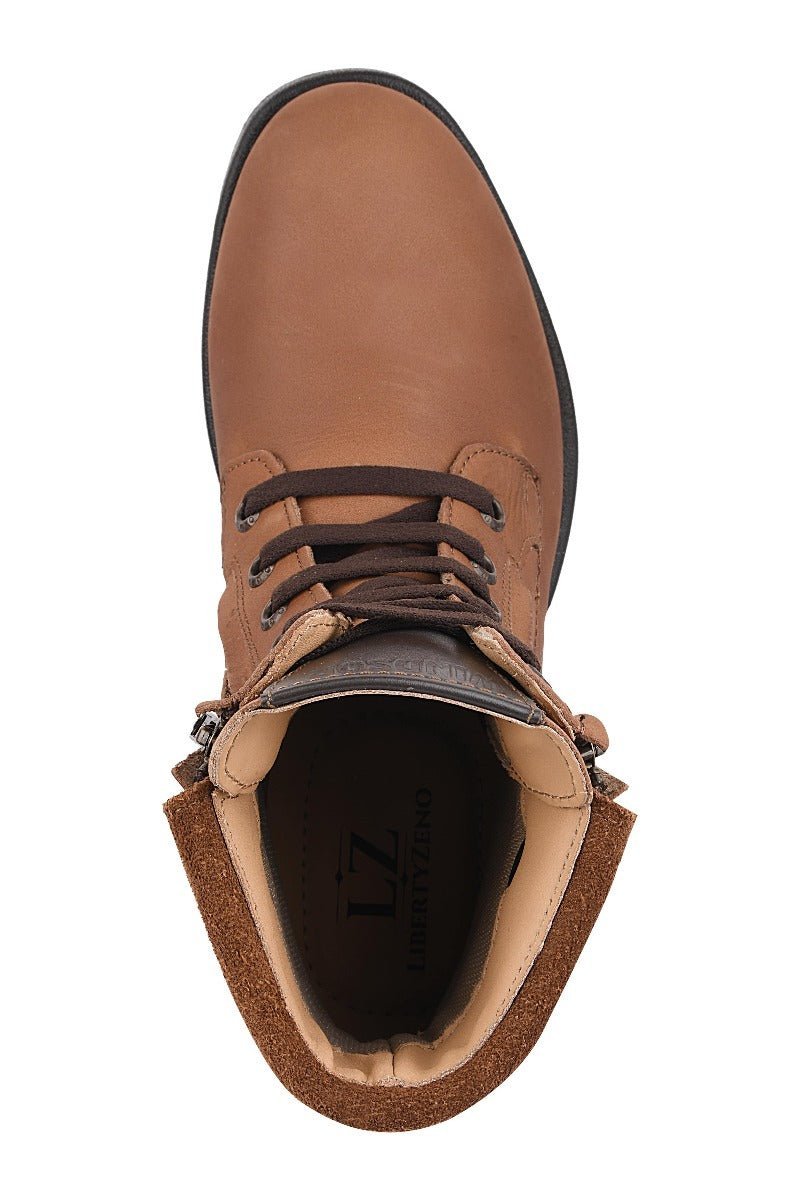 Liberty Zeno Jerry Leather Ankle Length Boots