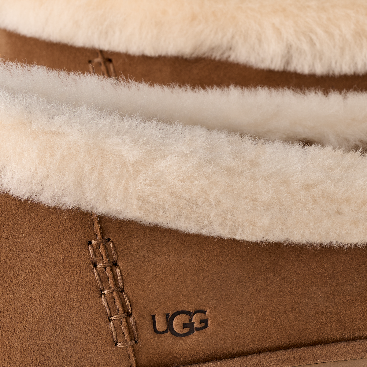 UGG Zora Ballet Womens Flats — Chestnut Suede