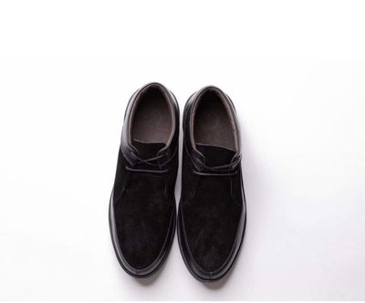 Johnny Famous Retro Bally 80’s Style Central Park Men’s Black High Tops