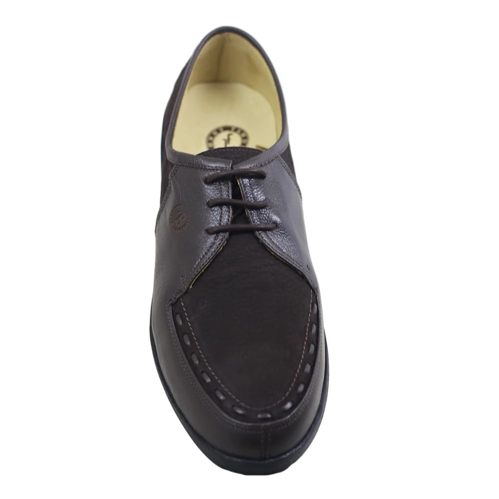 Johnny Famous Retro Bally 80’s Style Delancey Men’s Brown Cafe Leather Low Tops