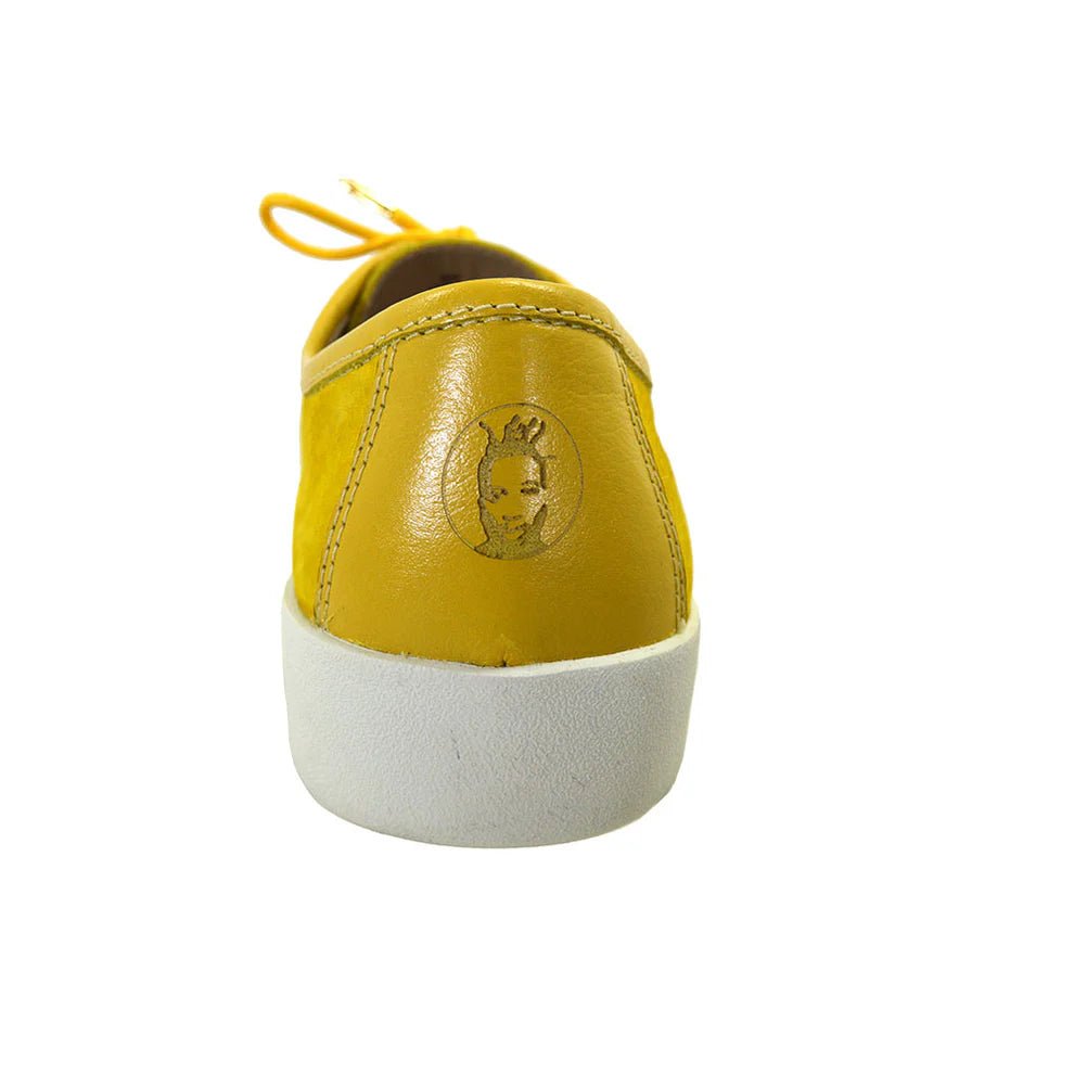 Johnny Famous Bally Style Midtown ODB x WuTang Limited Edition Men’s Low Tops – Yellow Leather – Vintage 80s Vibe
