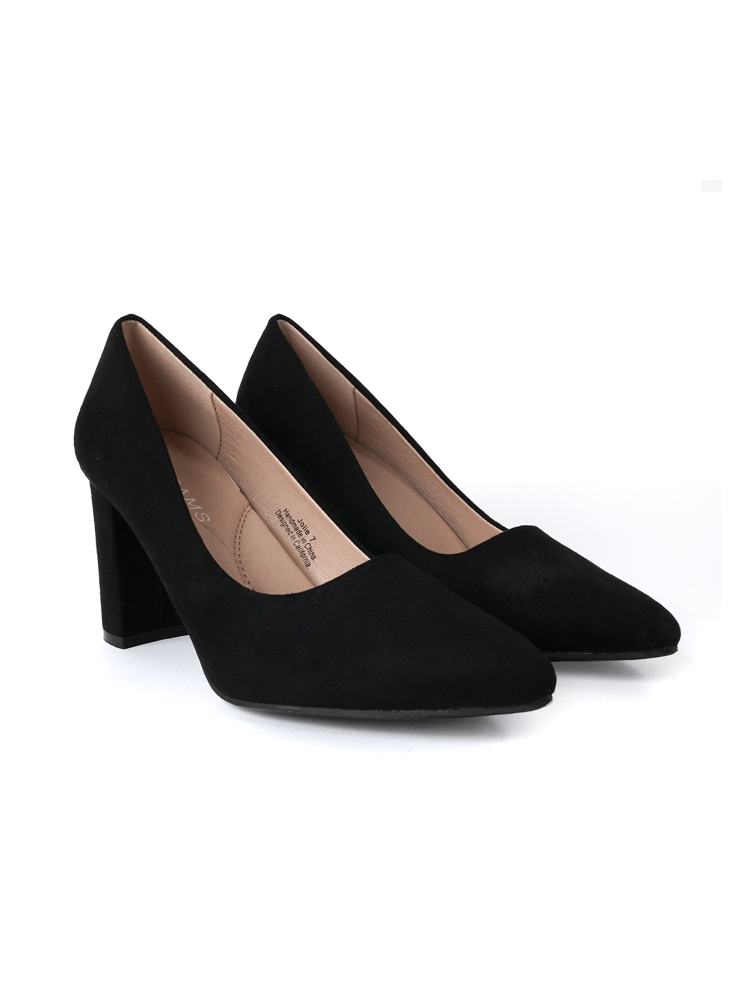 Jolie | Black Suede