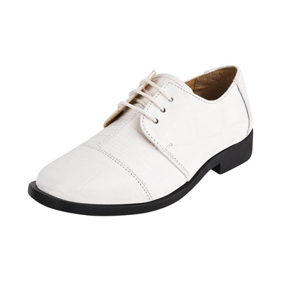Liberty Zeno Joseph Leather Oxford Style Dress Shoes for Kids
