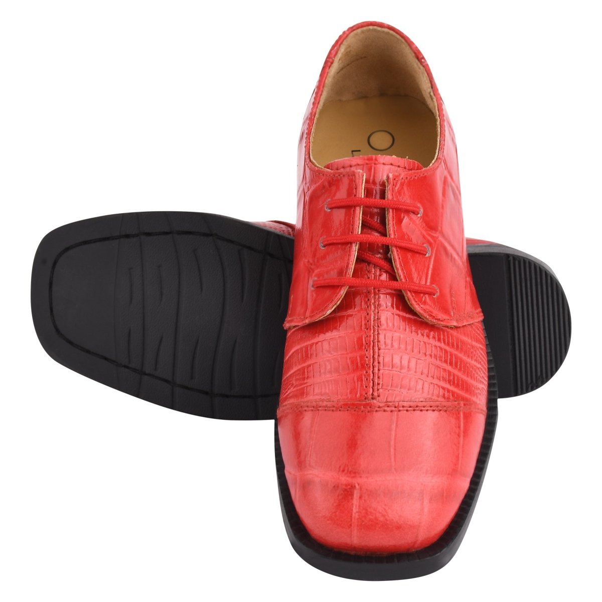 Liberty Zeno Joseph Leather Oxford Style Dress Shoes for Kids