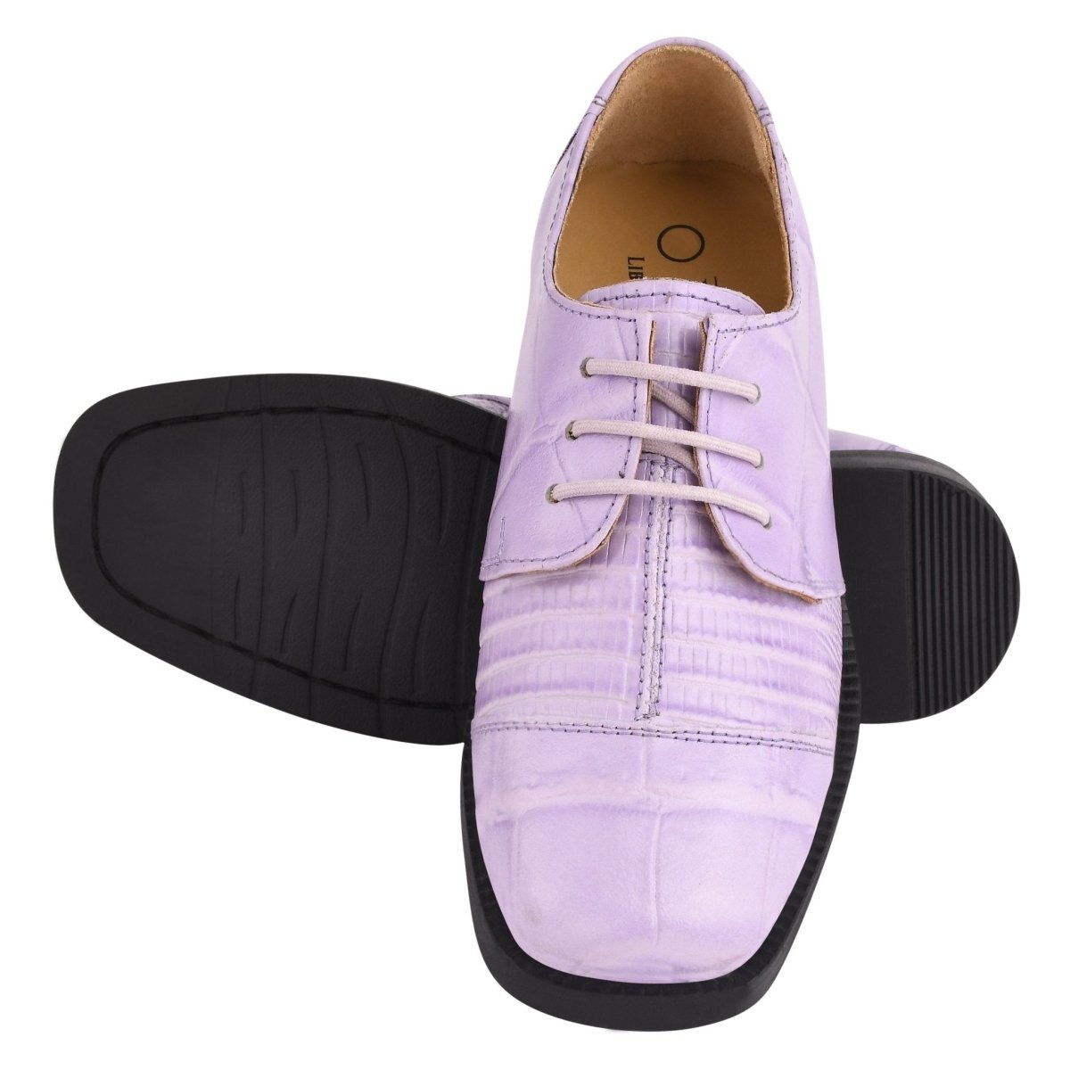 Liberty Zeno Joseph Leather Oxford Style Dress Shoes for Kids