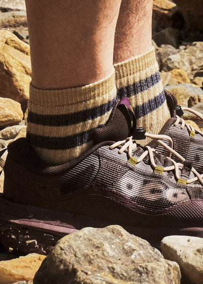 American Trench Merino Activity Quarter Crew Socks