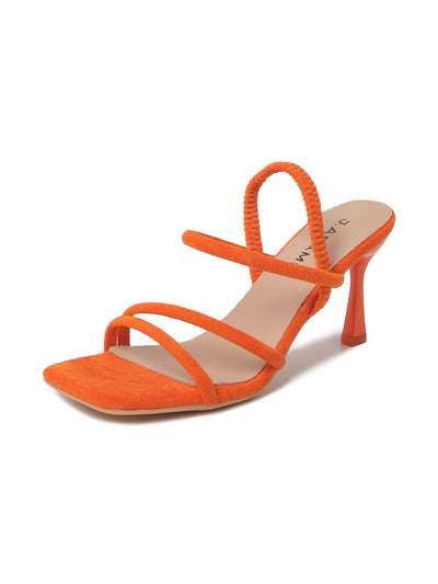 Julie | Orange Suede