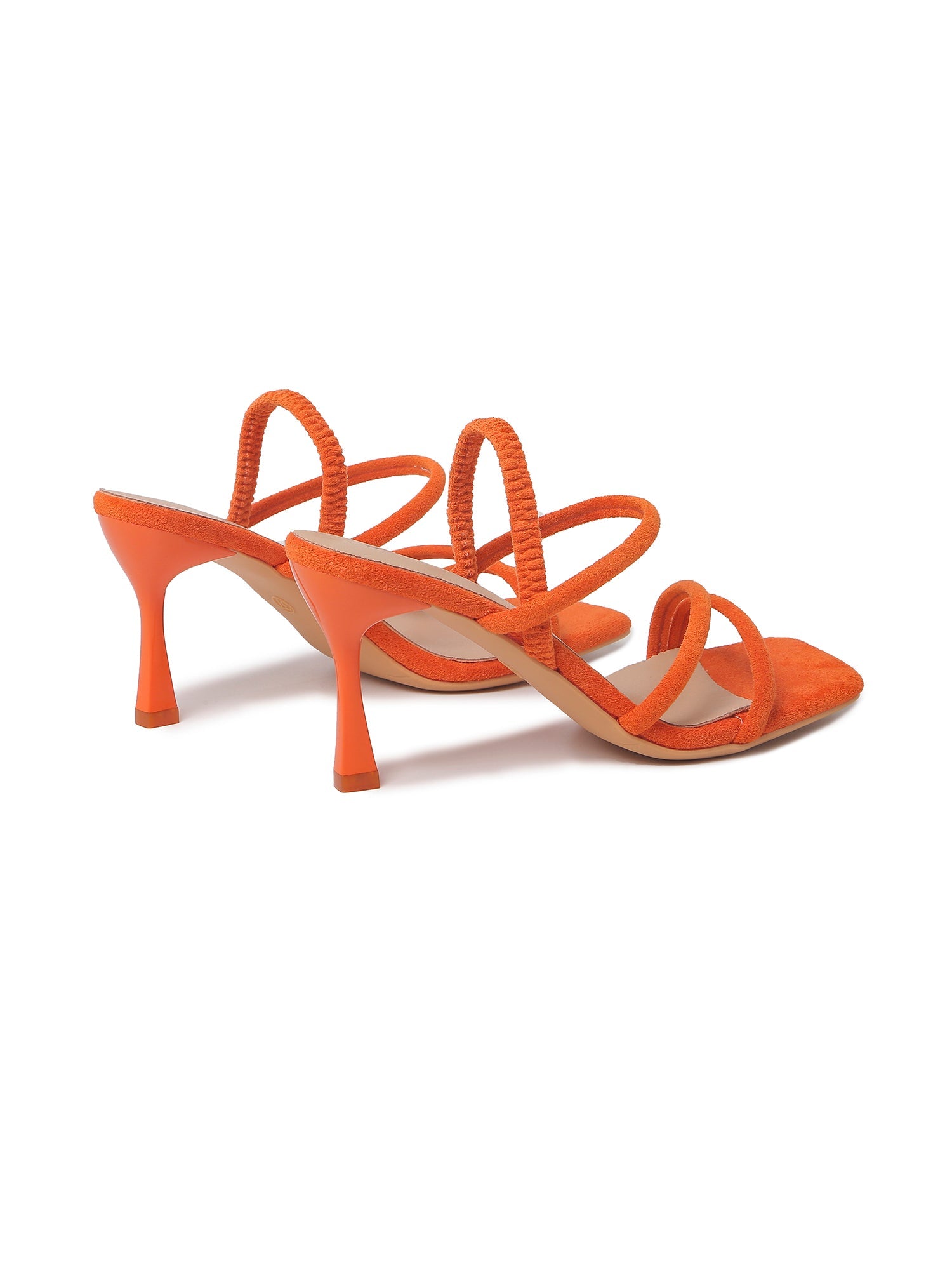 Julie | Orange Suede