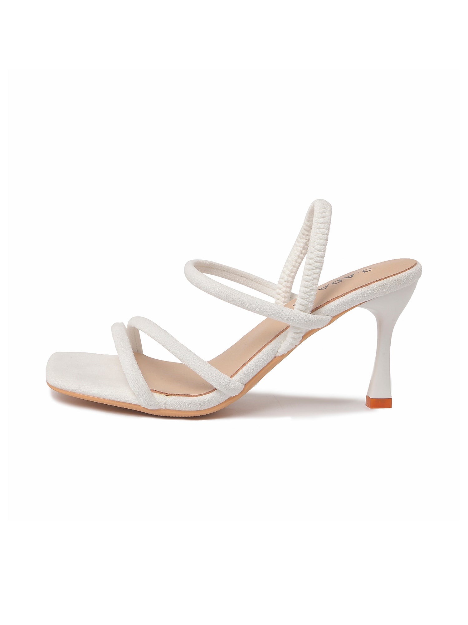 Julie | White Suede