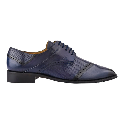 Liberty Zeno Kazma Leather Oxford Style Lace Up Dress Shoes