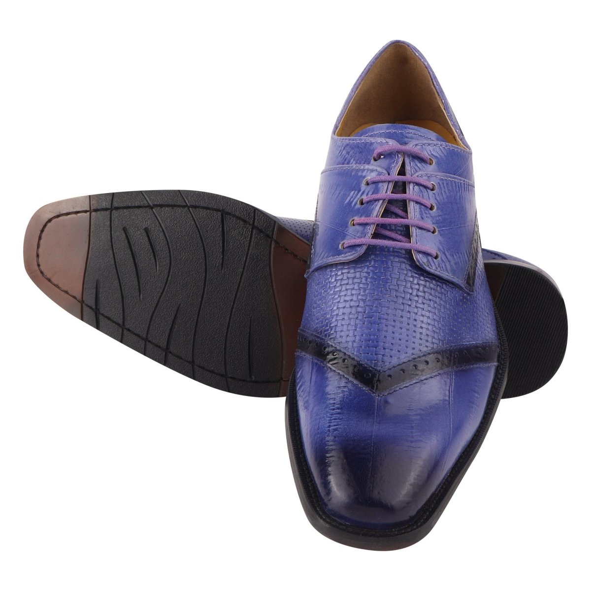 Liberty Zeno Kazma Leather Oxford Style Lace Up Dress Shoes