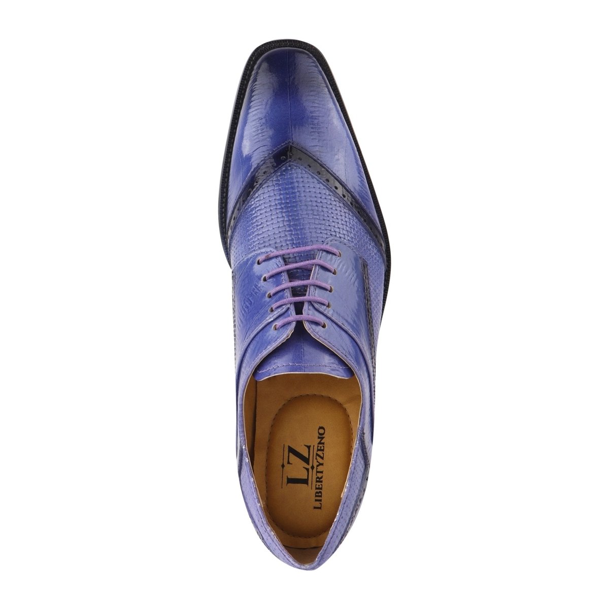 Liberty Zeno Kazma Leather Oxford Style Lace Up Dress Shoes