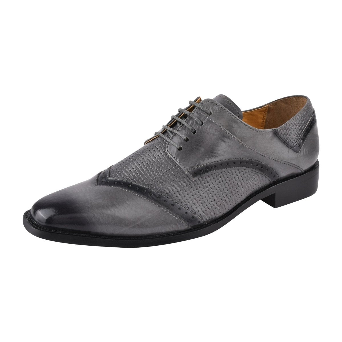 Liberty Zeno Kazma Leather Oxford Style Lace Up Dress Shoes