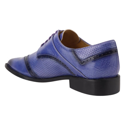 Liberty Zeno Kazma Leather Oxford Style Lace Up Dress Shoes