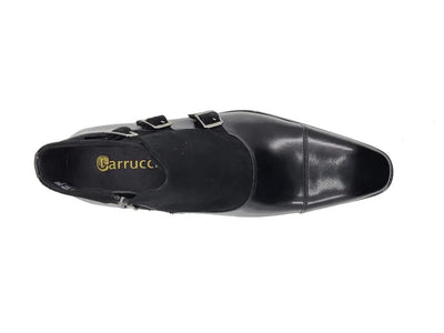Carrucci Shoes Kb Three Buckles Monk Chukka Boot Calfskin KB50318SC