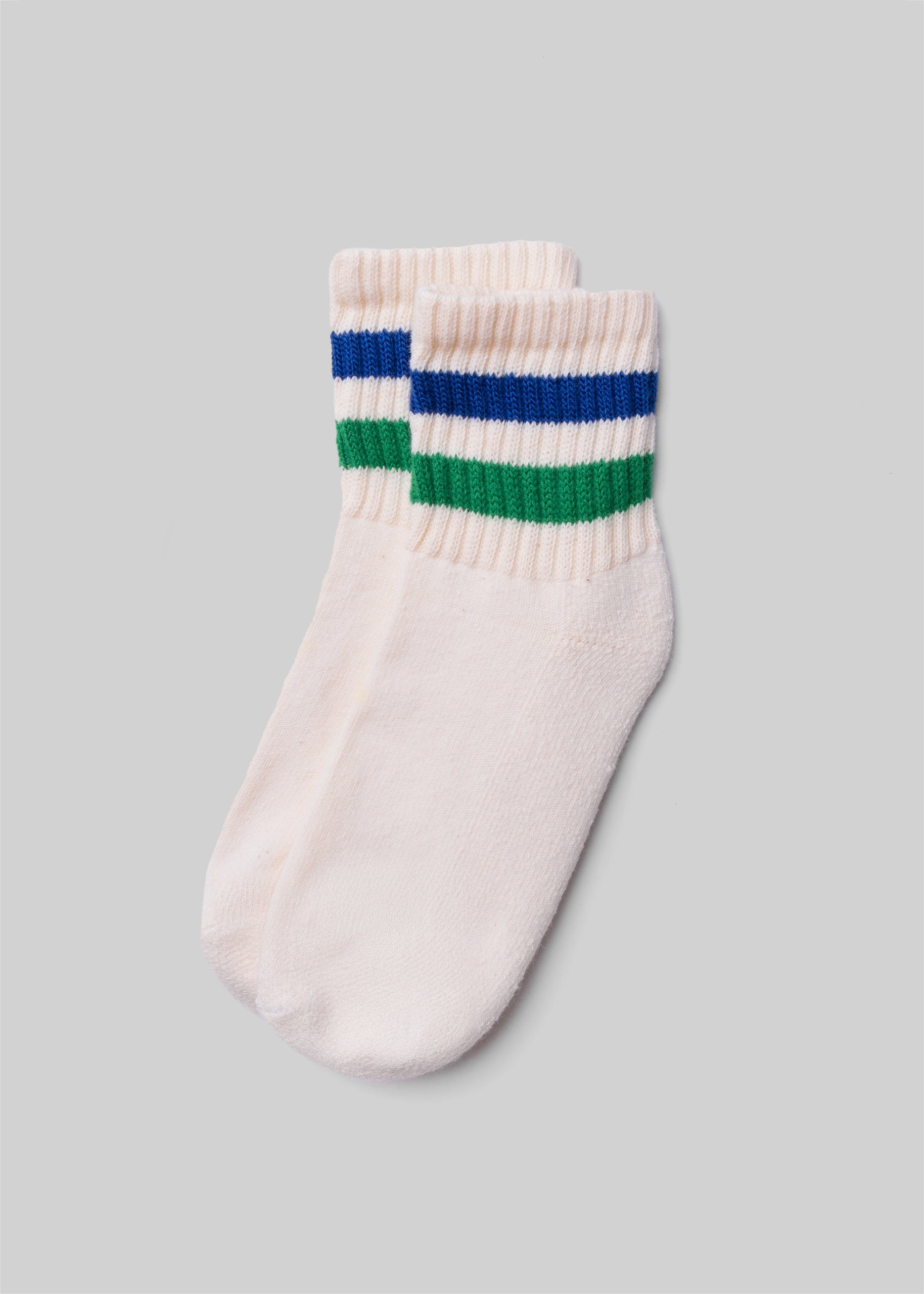 The Retro Stripe Quarter Crew