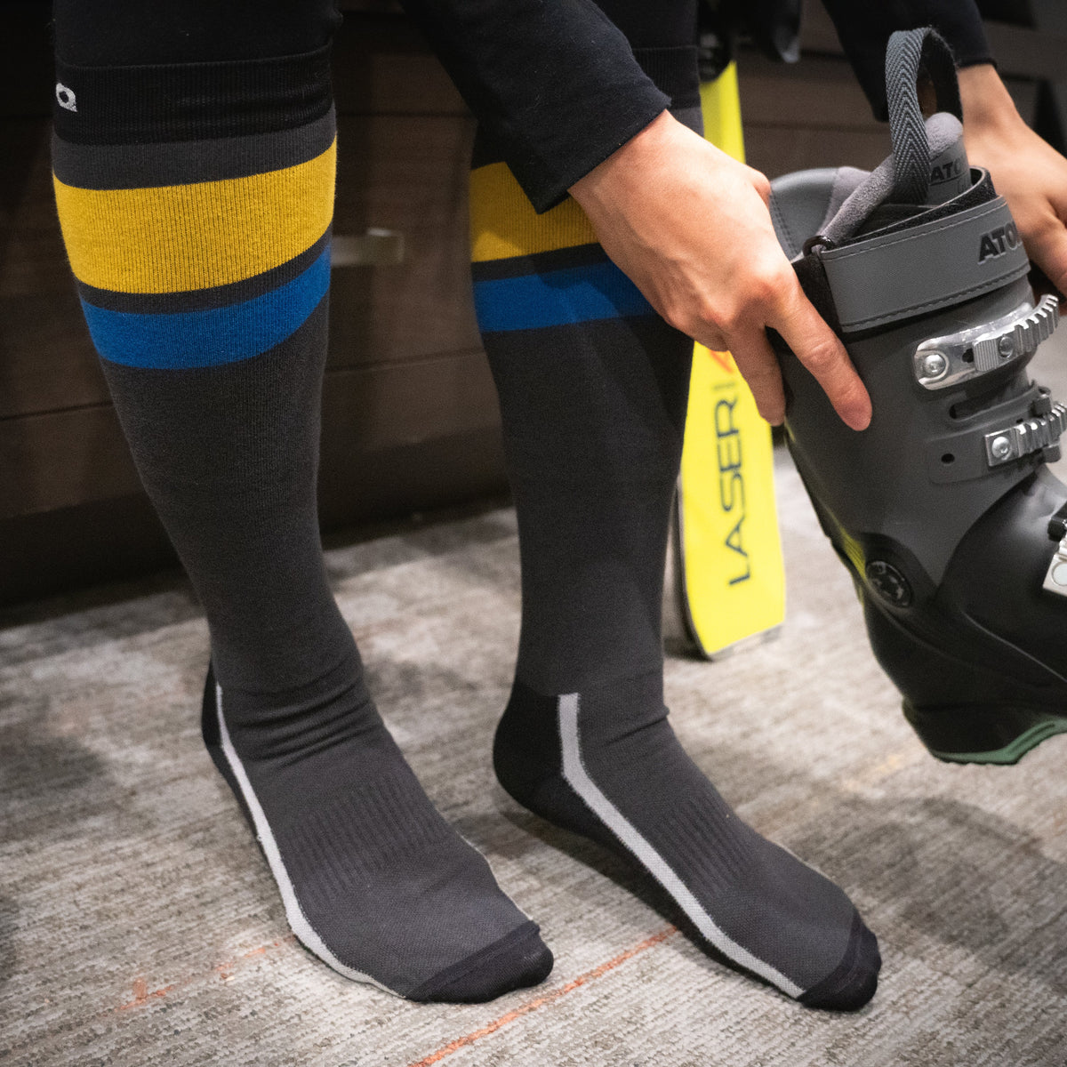Ski Sock - Retro Series – product view 3