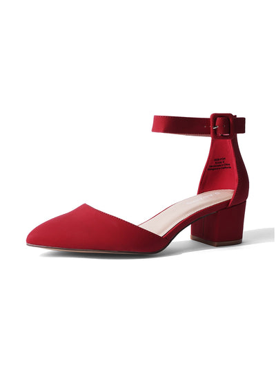 Krista | Red Nubuck