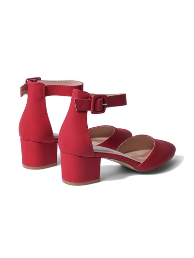 Krista | Red Nubuck