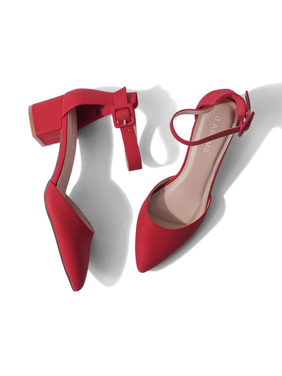 Krista | Red Nubuck