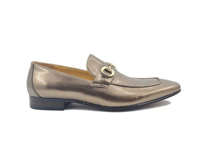 Carrucci Shoes Ks Horse Bit Loafer Patent Leather Classic KS308101P