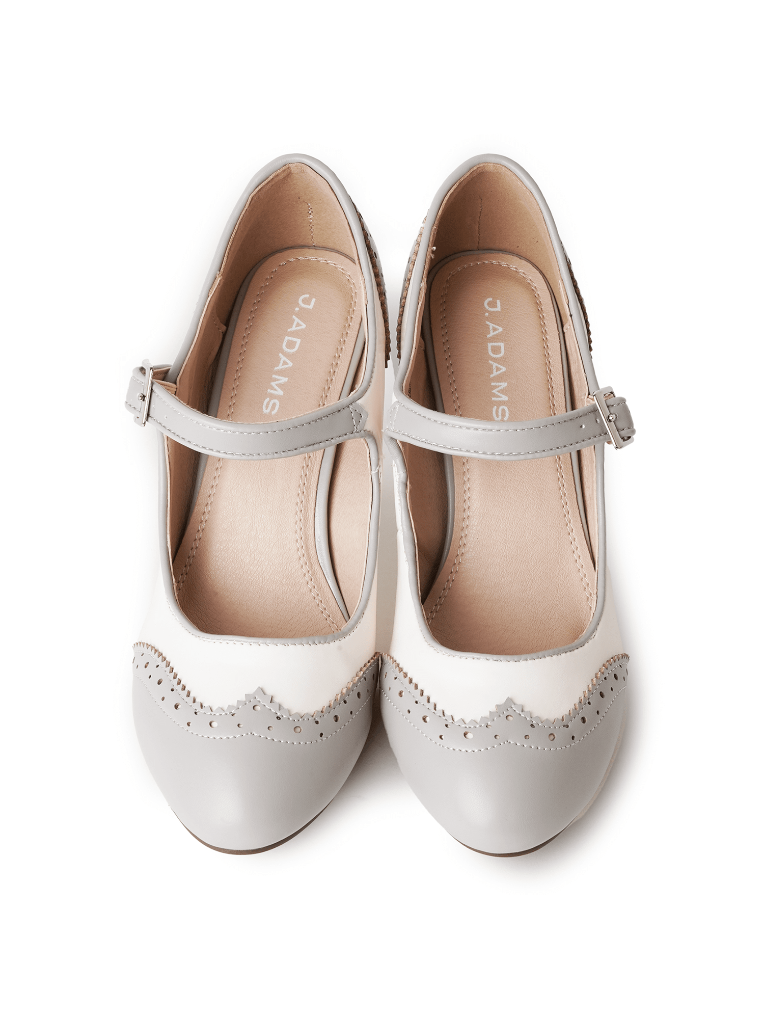 Kym | Light Grey on Cream