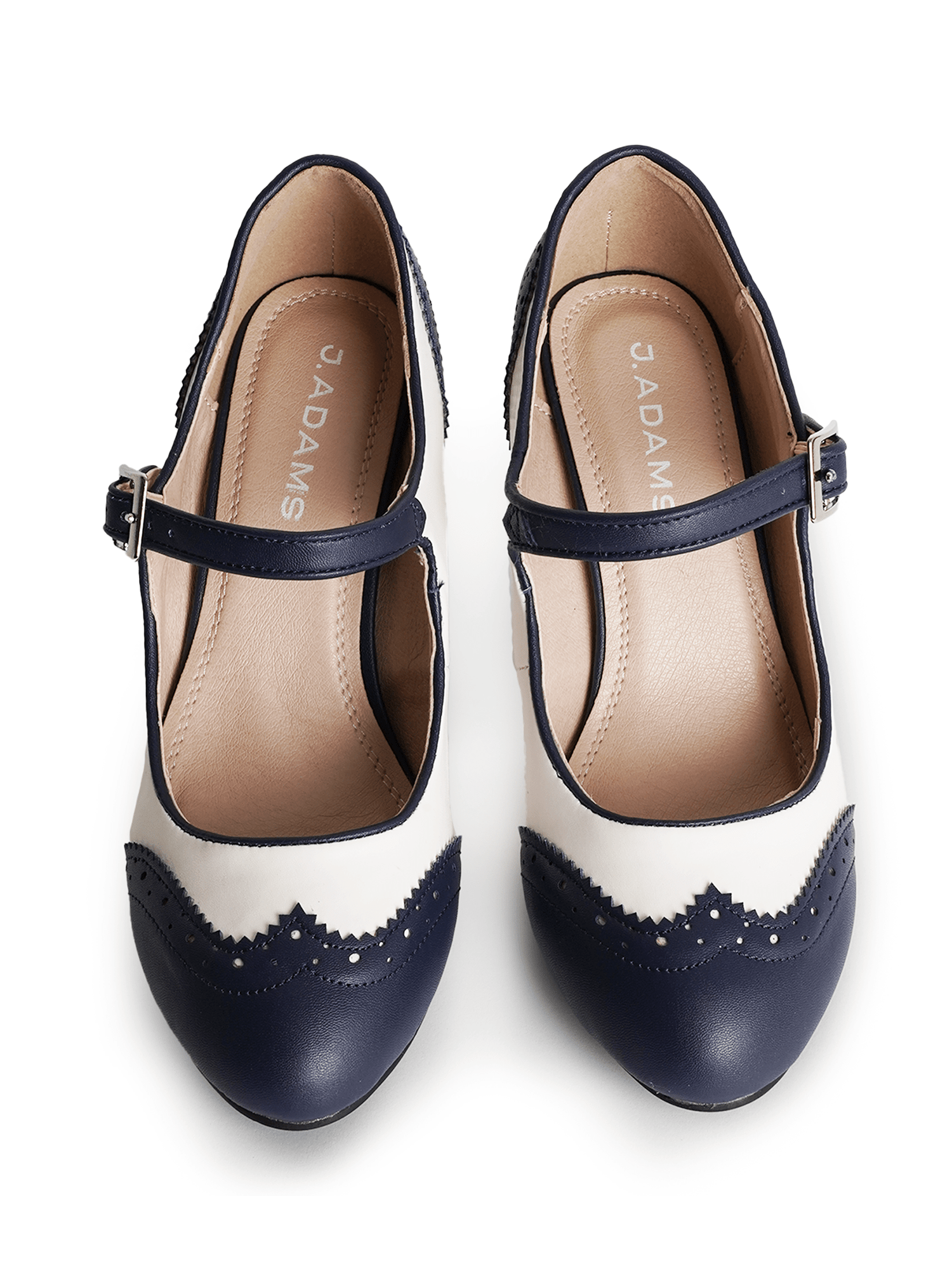 Kym | Navy on Cream