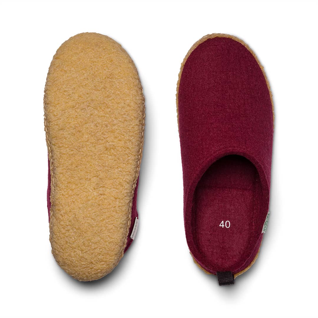 Kyrgies Outdoor Wool Slides – product view 6