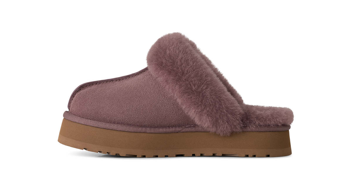 UGG Disquette Womens Platform Slippers — Portobello Suede