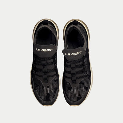 LA Gear Men’s Runyon Lowtop | Black x Gray