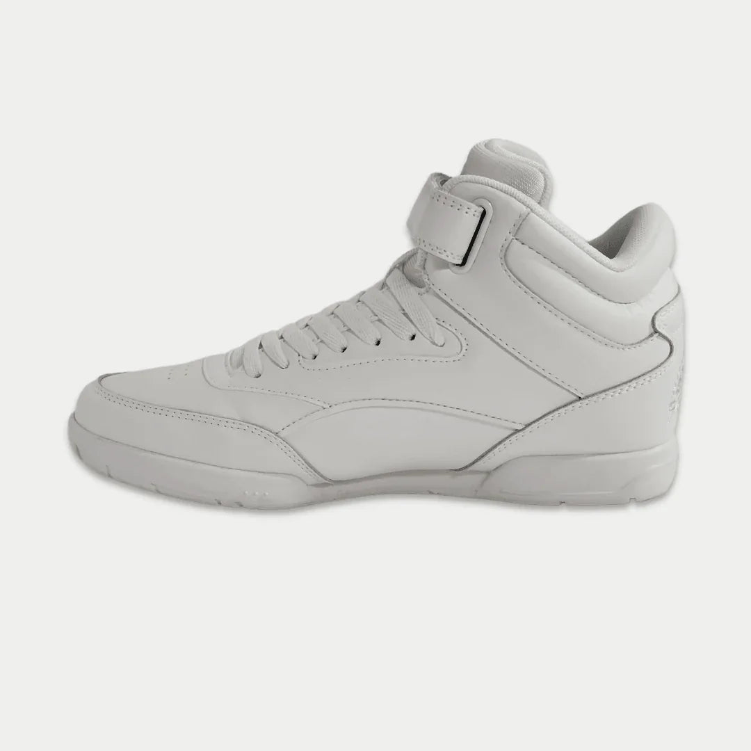 LA Gear Women's Flame Retro Hightop | White – side view