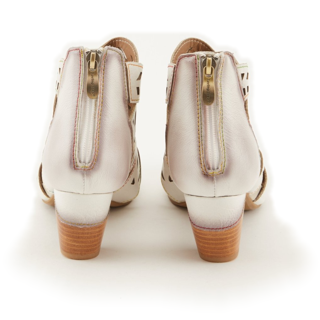 L'Artiste Icon Off White sandals, pair, rear view