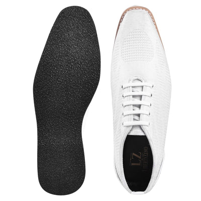Liberty Zeno Lava Singh Mens Casual Textile Printed Lace up Shoes