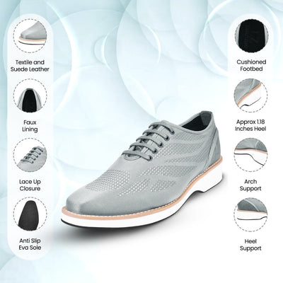 Liberty Zeno Lava Singh Mens Casual Textile Printed Lace up Shoes
